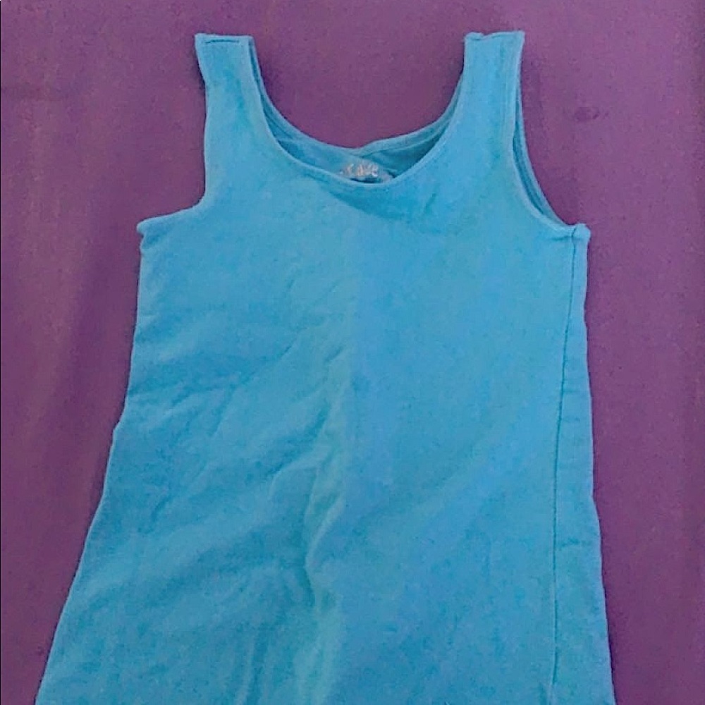 baby blue tanktop for girls